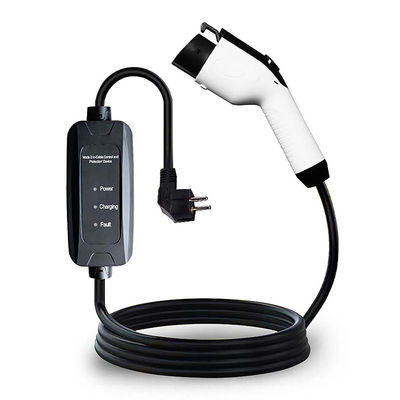 軽量 DC EV 充電ステーション EVSE 32A 調節可能 3.5KW 7KW