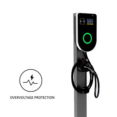 OEMポータブル 30Amp EV充電器レベル2 ポールマウント