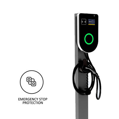 22kW 壁に装着された EV 充電器 ホーム 3 段階